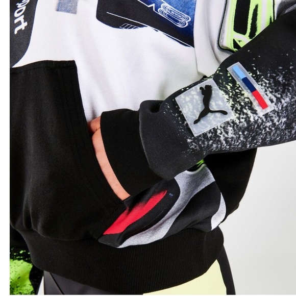 Brand new Puma Women's BMW Motorsport Street Hoodie Size XL - Picture 2 of 5